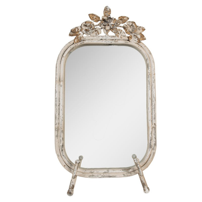 Nerien Specchio ovale da principessa in stile vintage rosa Nerien Specchio ovale da principessa in stile vintage rosa