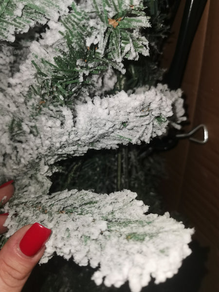 Albero di Natale Pino Lauro Innevato h210