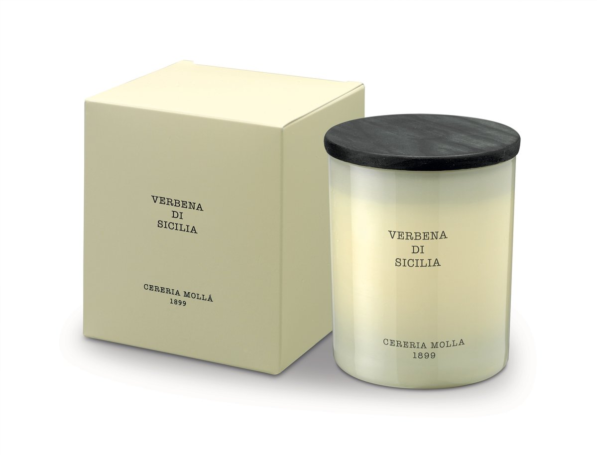 Candela Boutique Cereria Mollà Verbena di Sicilia - 230g – Wonderful Day di  Sara Pollini