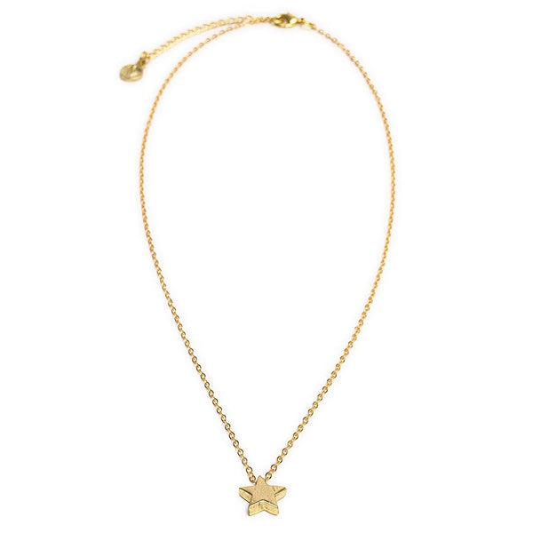 Collana Corta Stella in Ottone