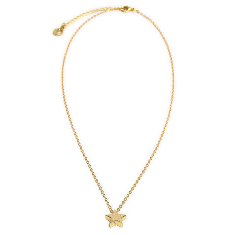 Collana Corta Stella in Ottone