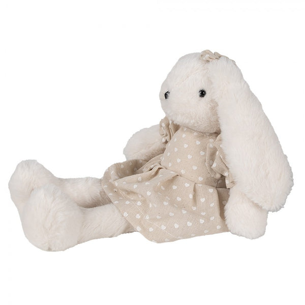 Peluche Coniglietta 21cm Beige