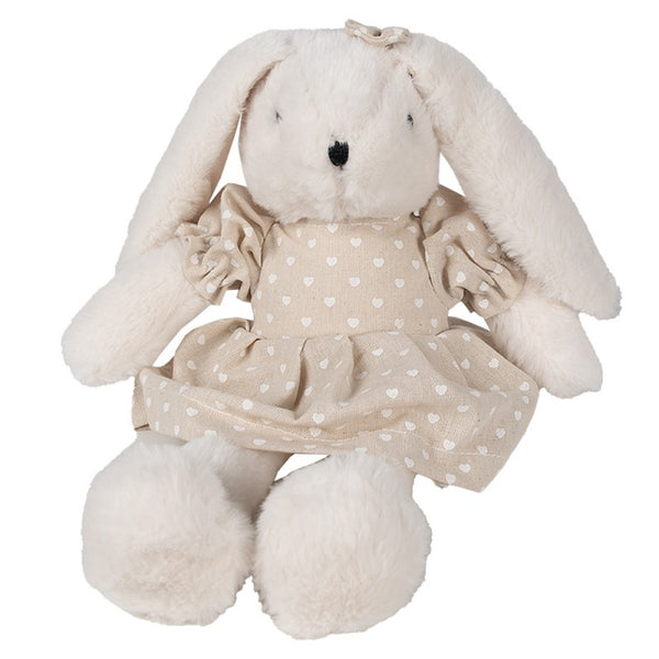 Peluche Coniglietta 21cm Beige