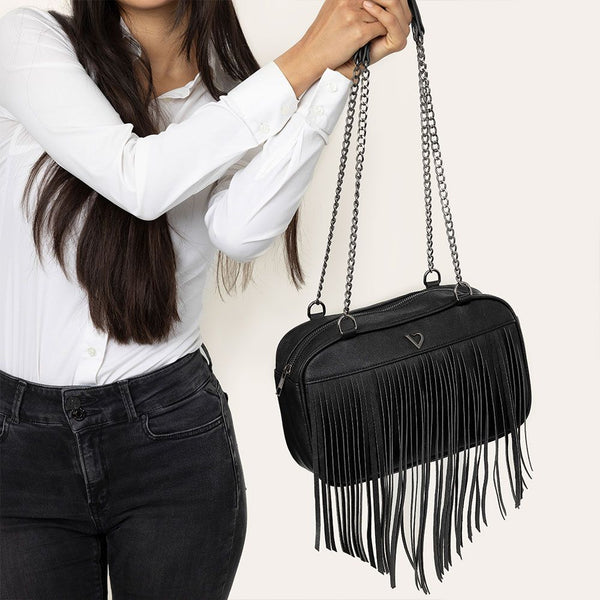 Borsa Frange Black Rock Nera