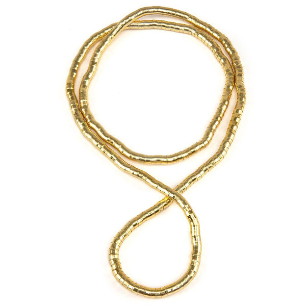 Collana Bracciale Snake Vintage in Ottone