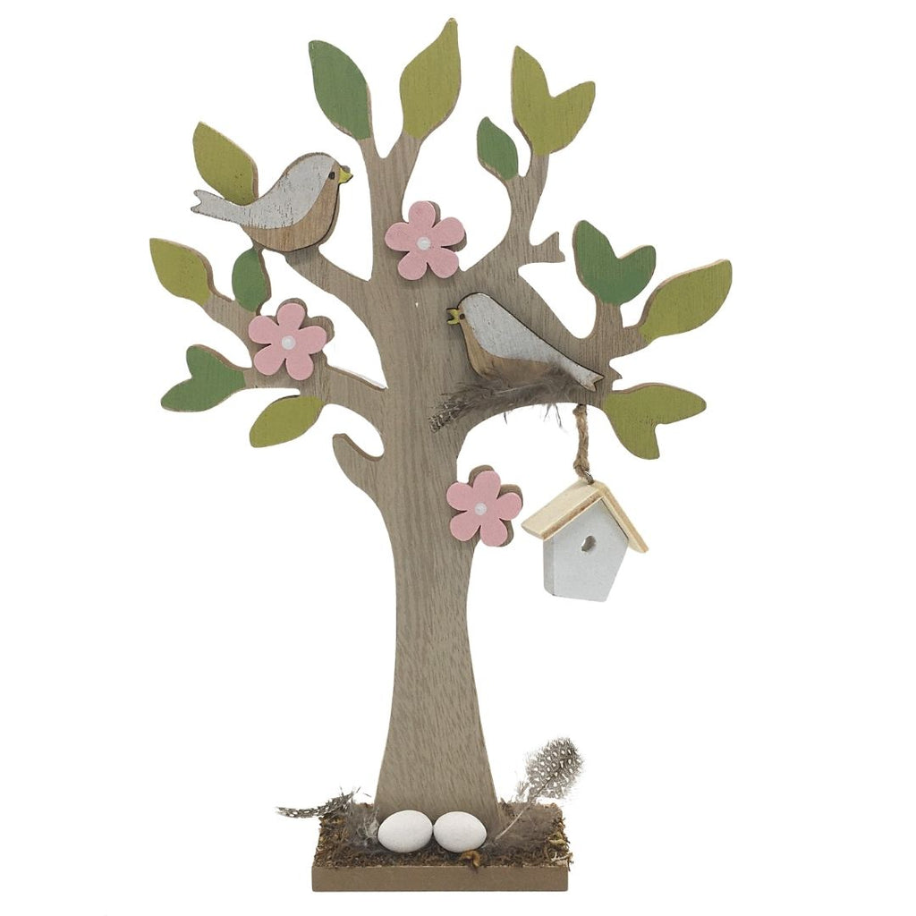 Albero di Pasqua Decorativo in Legno Rosa – Wonderful Day di Sara Pollini