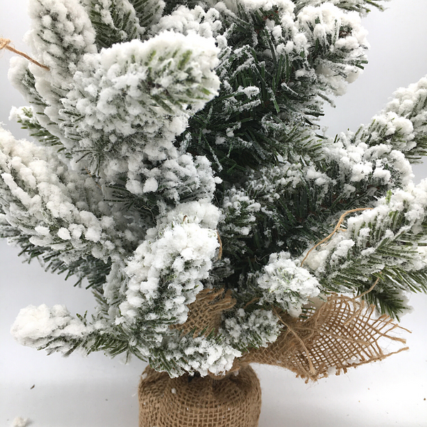 Albero di Natale Artificiale Verde Innevato