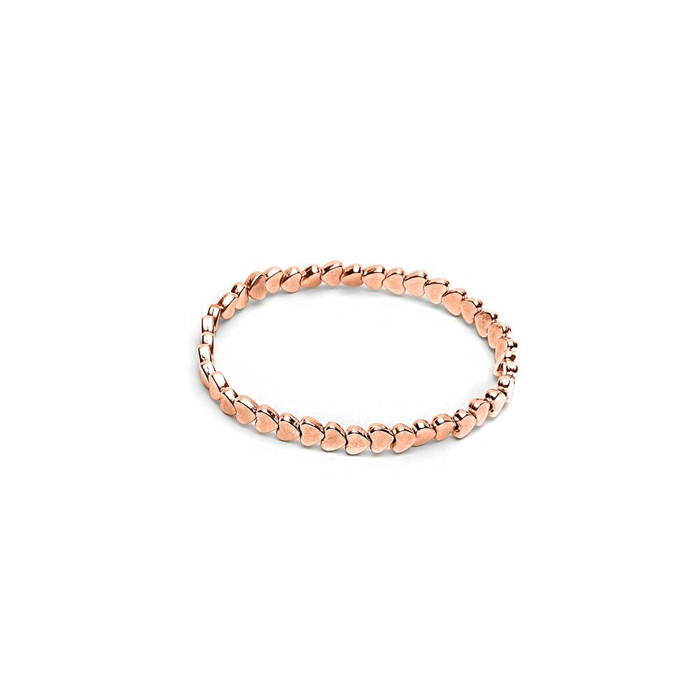    bracciale-elastico-con-cuori-oro-rosa-vestopazzo