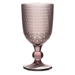 Set di 6 Bicchieri da Vino Rosa