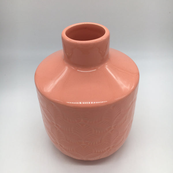 Vaso in Ceramica Rosa Salmone